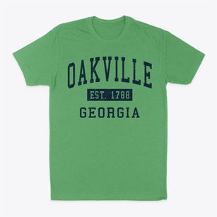 Oakville Georgia Classic Established Classic Dad T-Shirt