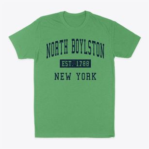 North Boylston New York Classic Established Classic Dad T-Shirt