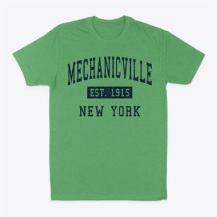 Mechanicville New York Classic Established Classic Dad T-Shirt