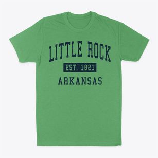 Little Rock Arkansas Classic Established Classic Dad T-Shirt