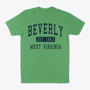 Beverly West Virginia Classic Established Classic Dad T-Shirt