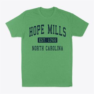 Hope Mills North Carolina Classic Established Classic Dad T-Shirt