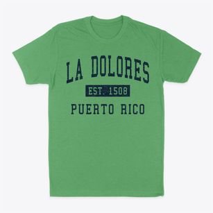 La Dolores Puerto Rico Classic Established Classic Dad T-Shirt