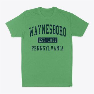 Waynesboro Pennsylvania Classic Established Classic Dad T-Shirt