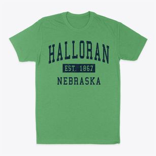 Halloran Nebraska Classic Established Classic Dad T-Shirt