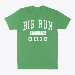 Big Run Ohio Classic Established Classic Dad T-Shirt