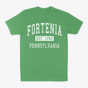 Fortenia Pennsylvania Classic Established Classic Dad T-Shirt