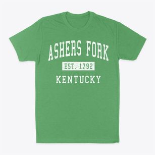 Ashers Fork Kentucky Classic Established Classic Dad T-Shirt