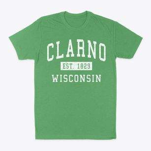 Clarno Wisconsin Classic Established Classic Dad T-Shirt