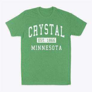 Crystal Minnesota Classic Established Classic Dad T-Shirt
