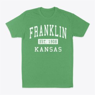 Franklin Kansas Classic Established Classic Dad T-Shirt