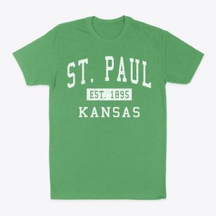 St. Paul Kansas Classic Established Classic Dad T-Shirt