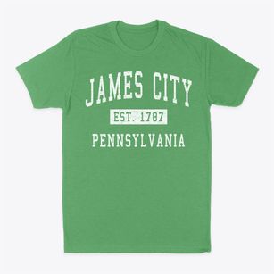 James City Pennsylvania Classic Established Classic Dad T-Shirt