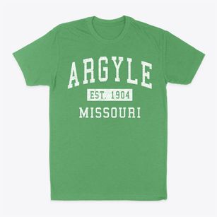 Argyle Missouri Classic Established Classic Dad T-Shirt