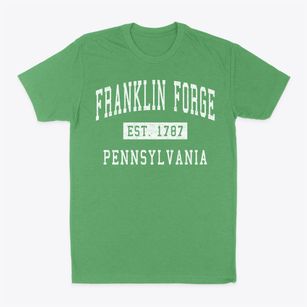 Franklin Forge Pennsylvania Classic Established Classic Dad T-Shirt