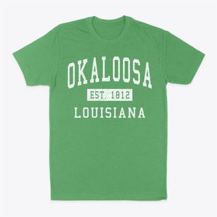 Okaloosa Louisiana Classic Established Classic Dad T-Shirt