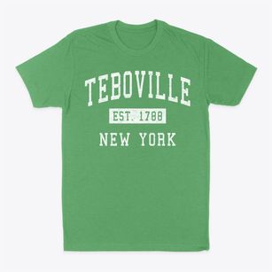 Teboville New York Classic Established Classic Dad T-Shirt