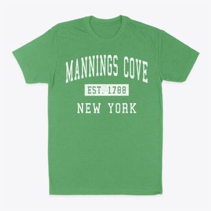 Mannings Cove New York Classic Established Classic Dad T-Shirt