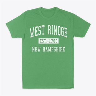 West Rindge New Hampshire Classic Established Classic Dad T-Shirt
