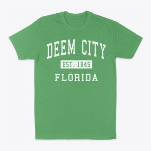 Deem City Florida Classic Established Classic Dad T-Shirt