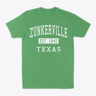 Zunkerville Texas Classic Established Classic Dad T-Shirt