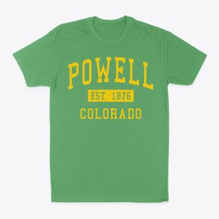 Powell Colorado Classic Established Classic Dad T-Shirt