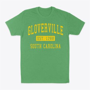 Gloverville South Carolina Classic Established Classic Dad T-Shirt