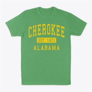 Cherokee Alabama Classic Established Classic Dad T-Shirt