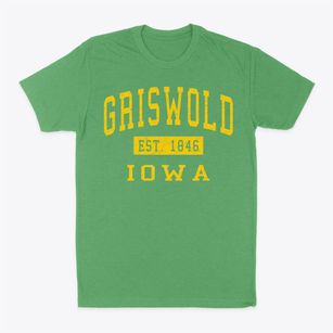 Griswold Iowa Classic Established Classic Dad T-Shirt