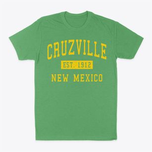 Cruzville New Mexico Classic Established Classic Dad T-Shirt