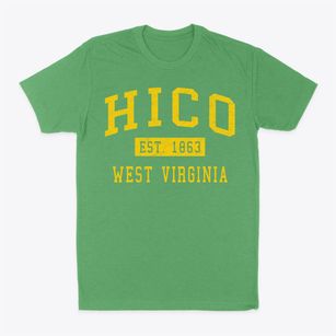 Hico West Virginia Classic Established Classic Dad T-Shirt