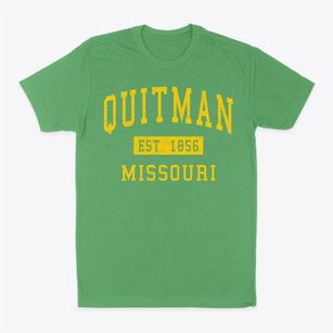 Quitman Missouri Classic Established Classic Dad T-Shirt