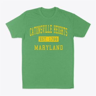Catonsville Heights Maryland Classic Established Classic Dad T-Shirt