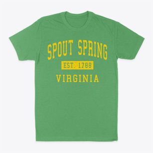 Spout Spring Virginia Classic Established Classic Dad T-Shirt
