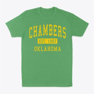 Chambers Oklahoma Classic Established Classic Dad T-Shirt
