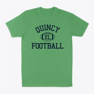 Quincy High School Classic Football Classic Dad T-Shirt