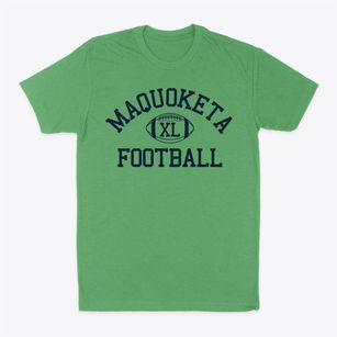 Maquoketa High School Classic Football Classic Dad T-Shirt