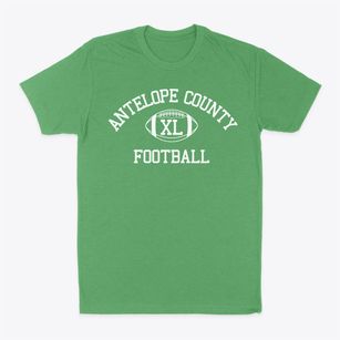Antelope County District 4 School Classic Football Classic Dad T-Shirt