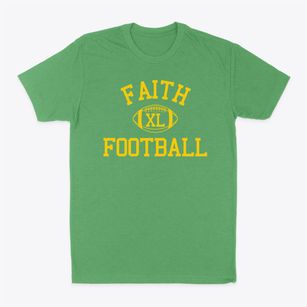 Faith Baptist Christian School Classic Football Classic Dad T-Shirt
