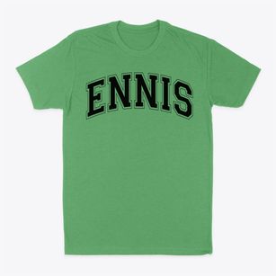 Ennis High School Varsity Arch Classic Dad T-Shirt