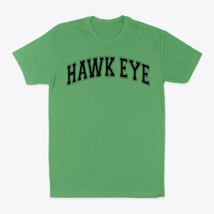 Hawk Eye Elementary School Varsity Arch Classic Dad T-Shirt