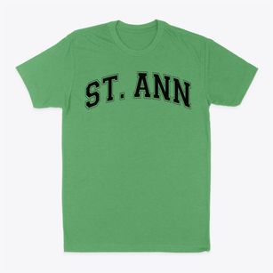 Saint Ann School Varsity Arch Classic Dad T-Shirt