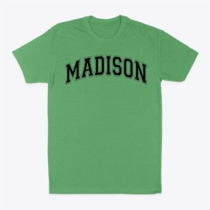 Madison High School Varsity Arch Classic Dad T-Shirt