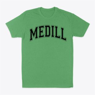 Medill Elementary School Varsity Arch Classic Dad T-Shirt