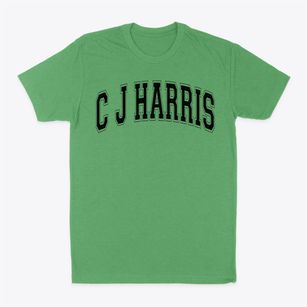 C J Harris Elementary School Varsity Arch Classic Dad T-Shirt