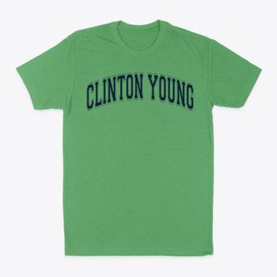 Clinton Young Elementary School Varsity Arch Classic Dad T-Shirt