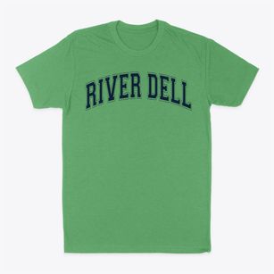 River Dell Elementary School Varsity Arch Classic Dad T-Shirt