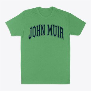 John Muir Elementary School Varsity Arch Classic Dad T-Shirt
