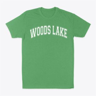Woods Lake Elementary School Varsity Arch Classic Dad T-Shirt