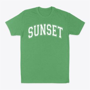 Sunset Senior High School Varsity Arch Classic Dad T-Shirt
